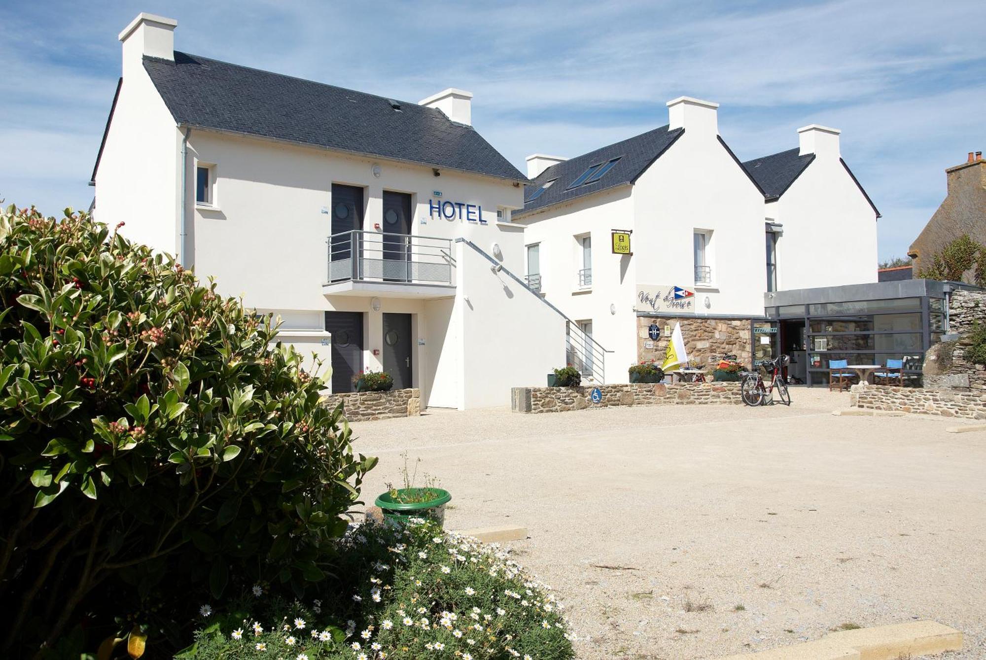 Logis Hôtel Vent d'Iroise Plougonvelin Buitenkant foto
