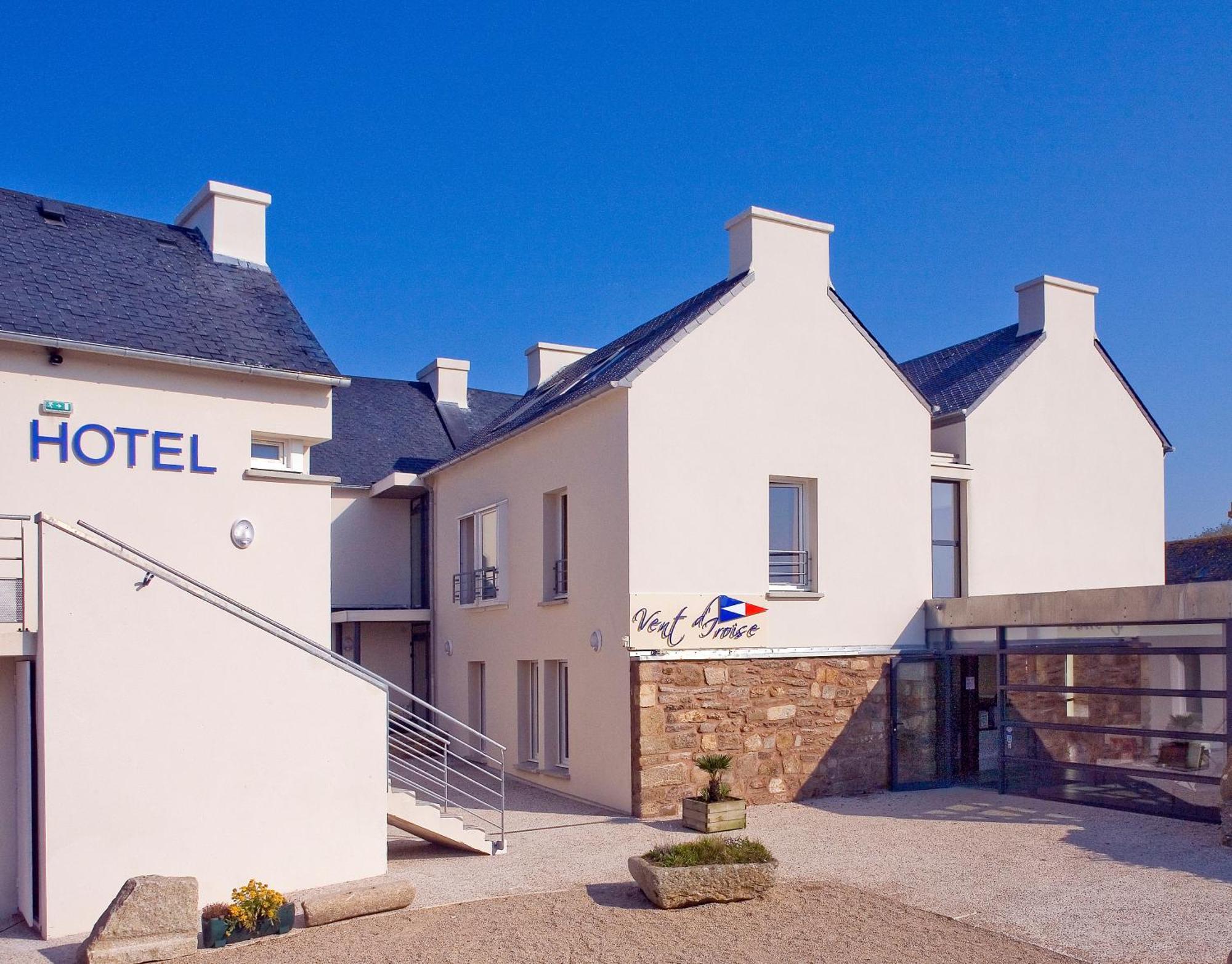 Logis Hôtel Vent d'Iroise Plougonvelin Buitenkant foto
