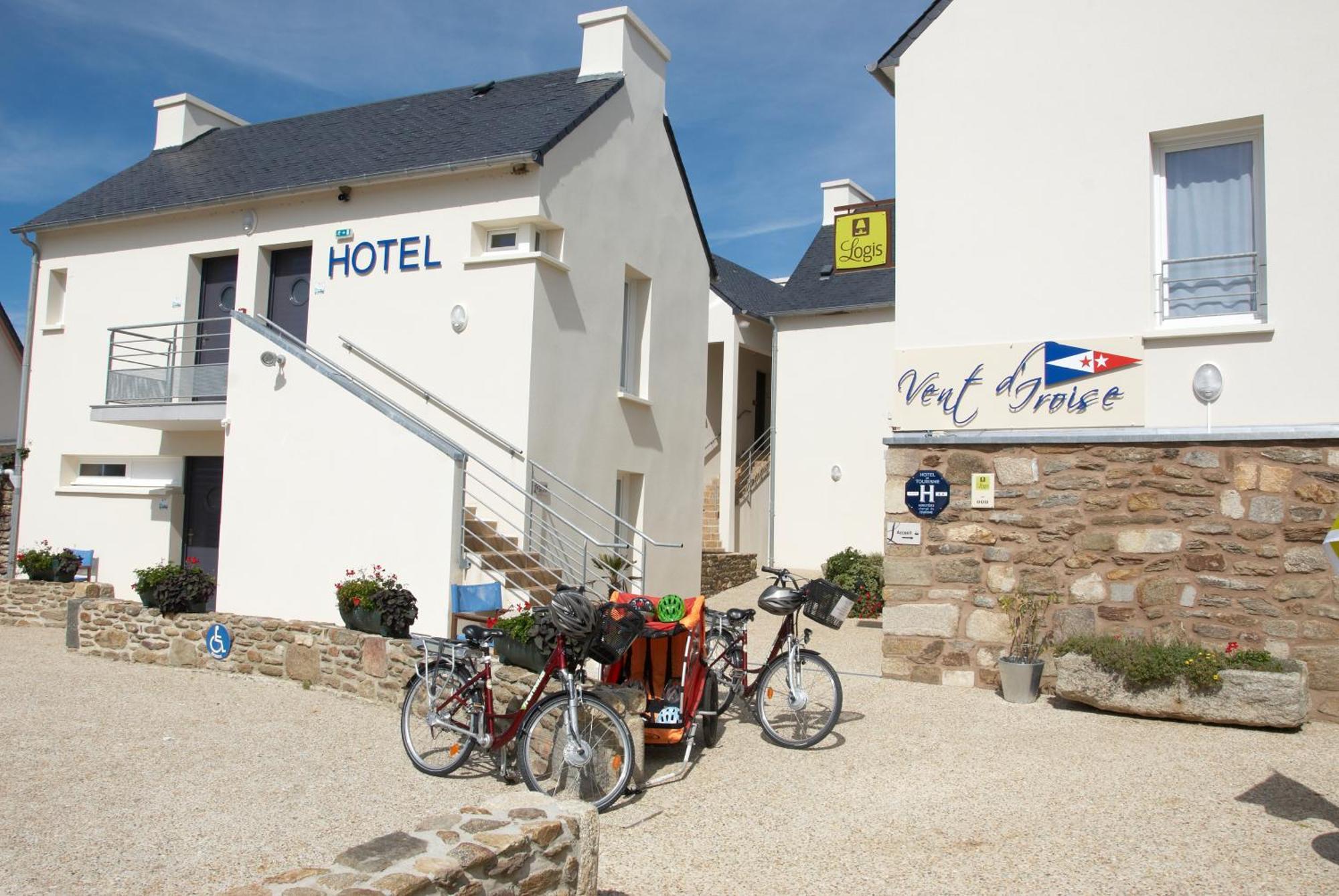 Logis Hôtel Vent d'Iroise Plougonvelin Buitenkant foto