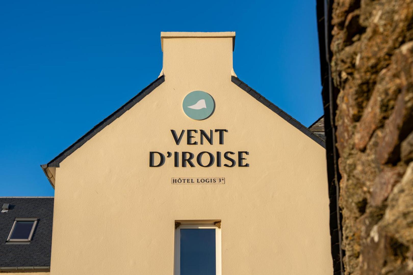 Logis Hôtel Vent d'Iroise Plougonvelin Buitenkant foto