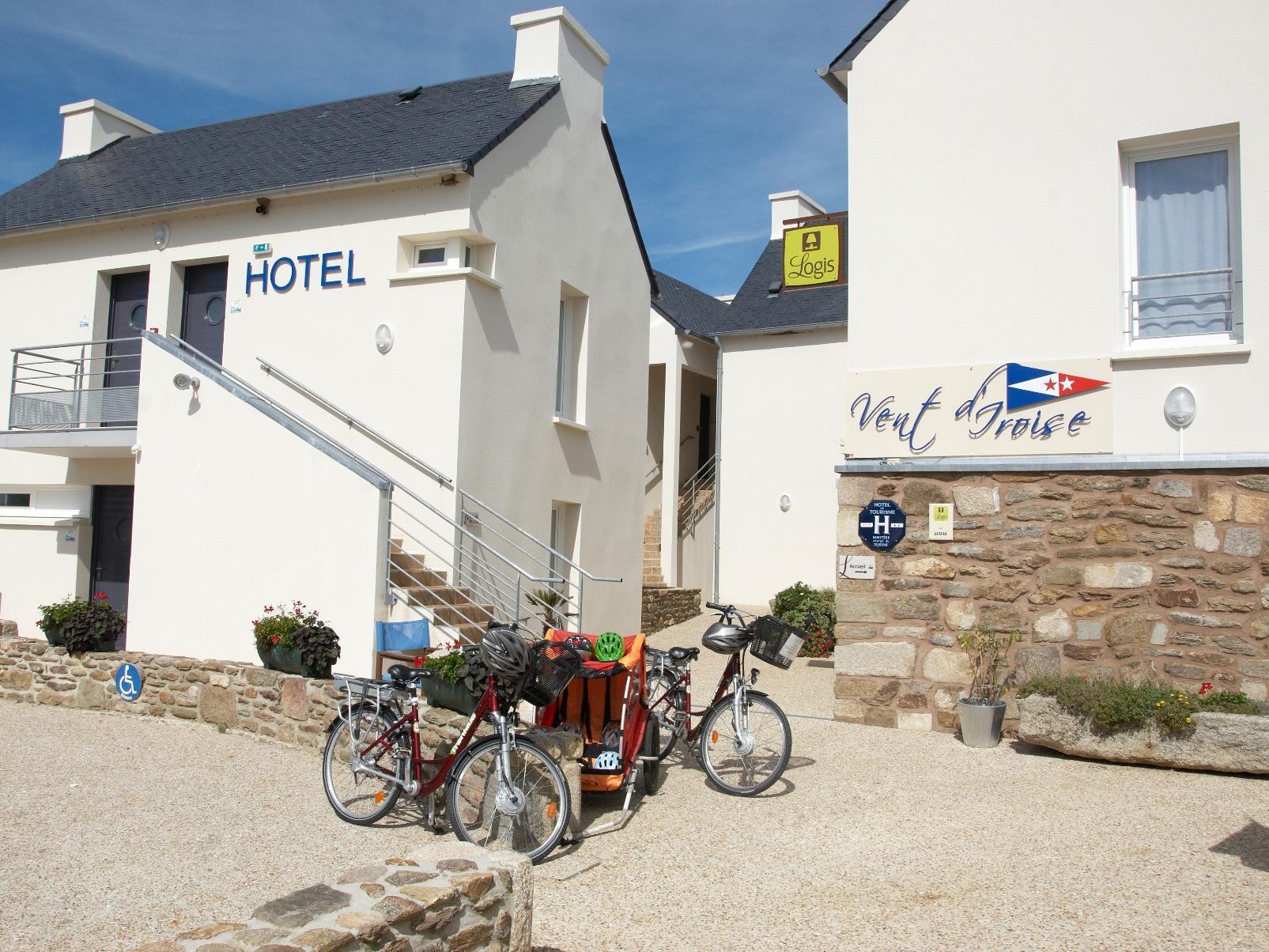 Logis Hôtel Vent d'Iroise Plougonvelin Buitenkant foto